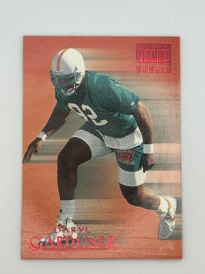 1996 SKYBOX PREMIUM DARYL GARDENER #194 RED RUBIES ROOKIE MIAMI DOLPHINS