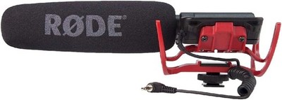 Rode VideoMic GO Lightweight On Camera Microphone Rycote Lyre Shock Mounting, BL
