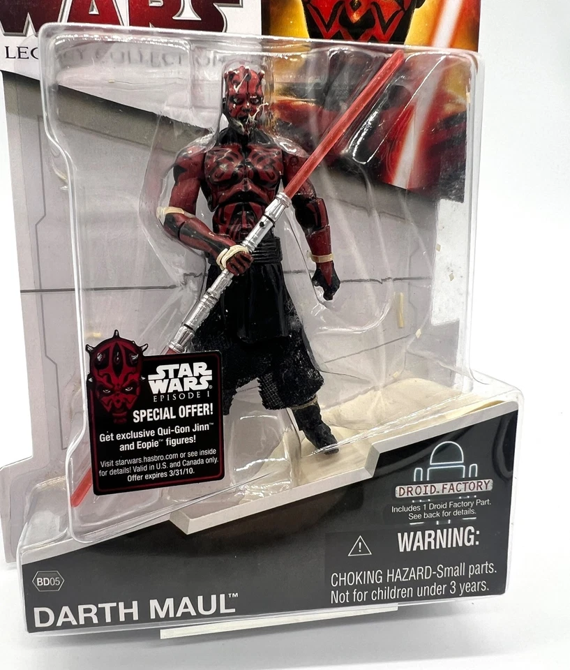 Star Wars Legacy Collection BD05 Darth Maul Droid Factory L8-L9 part 2009 - image 2 of 4