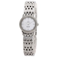 OMEGA De Ville Prestige Diamond Watches 4575.75 Stainless Steel/Stainless St...