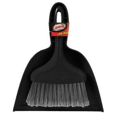 Libman Handheld Whisk Broom & Dustpan Set   Compact Plastic Cleaning Kit