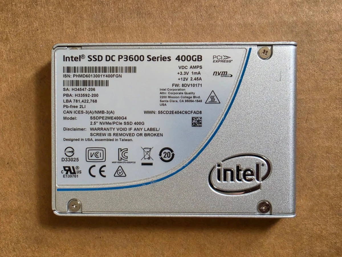 Intel 400GB Solid State Drives for sale | eBay