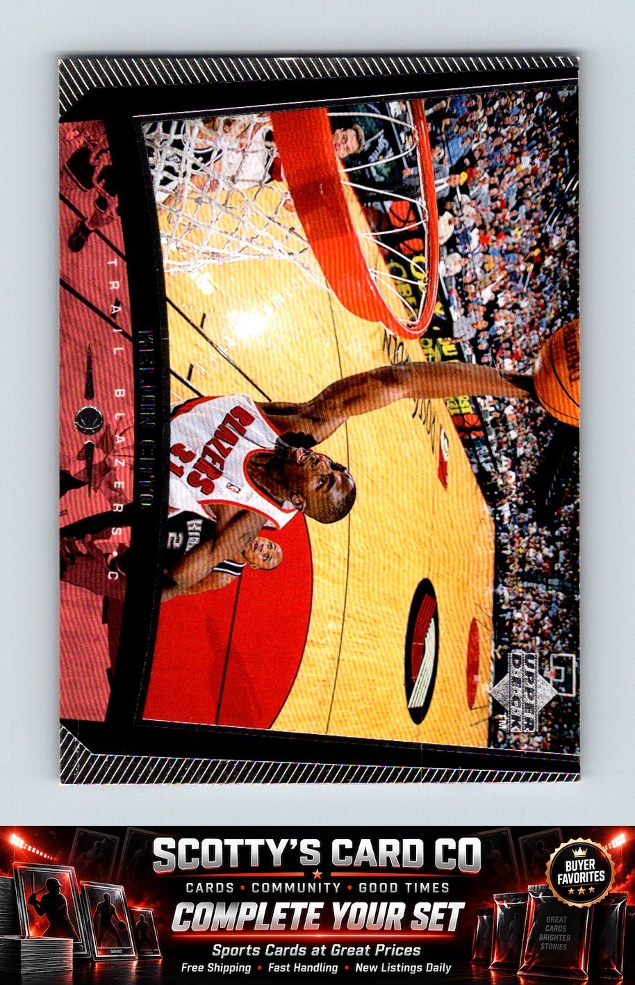 Kelvin Cato 1998-99 Upper Deck #126 Trail Blazers