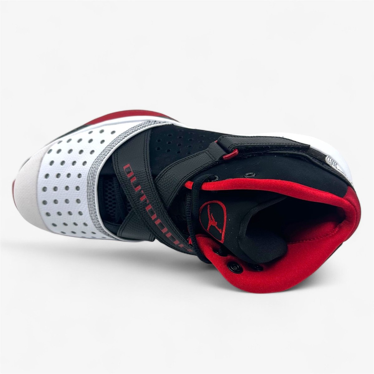 Size 9 - Air Jordan 2010 Outdoor White Red Black for sale  display picture 1