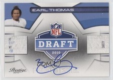2010 Playoff Prestige NFL Draft Class Earl Thomas III #18 Auto i5f