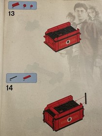 LEGO 4841 HARRY POTTER HOGWARTS EXPRESS INSTRUCTION MANUALS ONLY