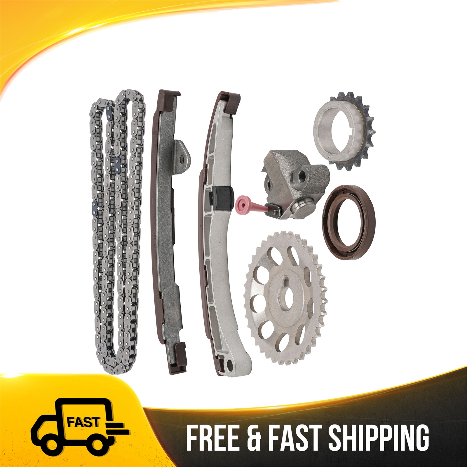 Complete Timing Chain Kit Fits 2004-2010 2011 Toyota Prius Yaris Scion xB TK2045