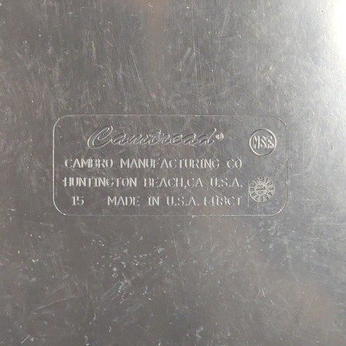 Cambro 3253CT110 - Approx 14"x18" CamTread Serving Tray Black Satin - Picture 5 of 11