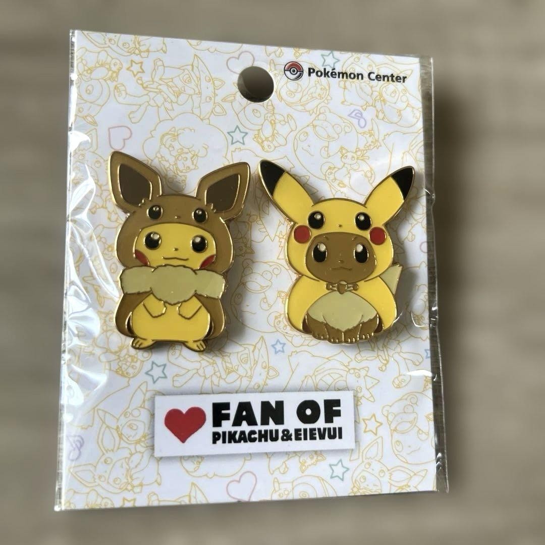 【新品、未使用】希少FAN OF PIKACHU & EIEVUI ピンバッチ Rare Fan Of Pikachu Eievui Pin Batch rare limited | eBay