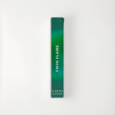 5 Sens TWIN FLAME Eau De Parfum Spray Travel Size Clean Fragrance .34 oz NIB