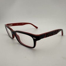 Ray-Ban Kids Eyeglasses RB 1535 3573 Black Red Logo 48-16-130 Frames Only