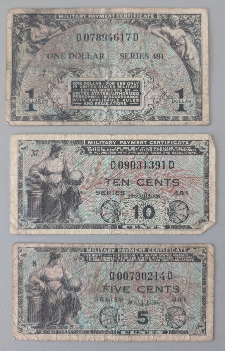 US Military Payment Certificates for sale | eBay