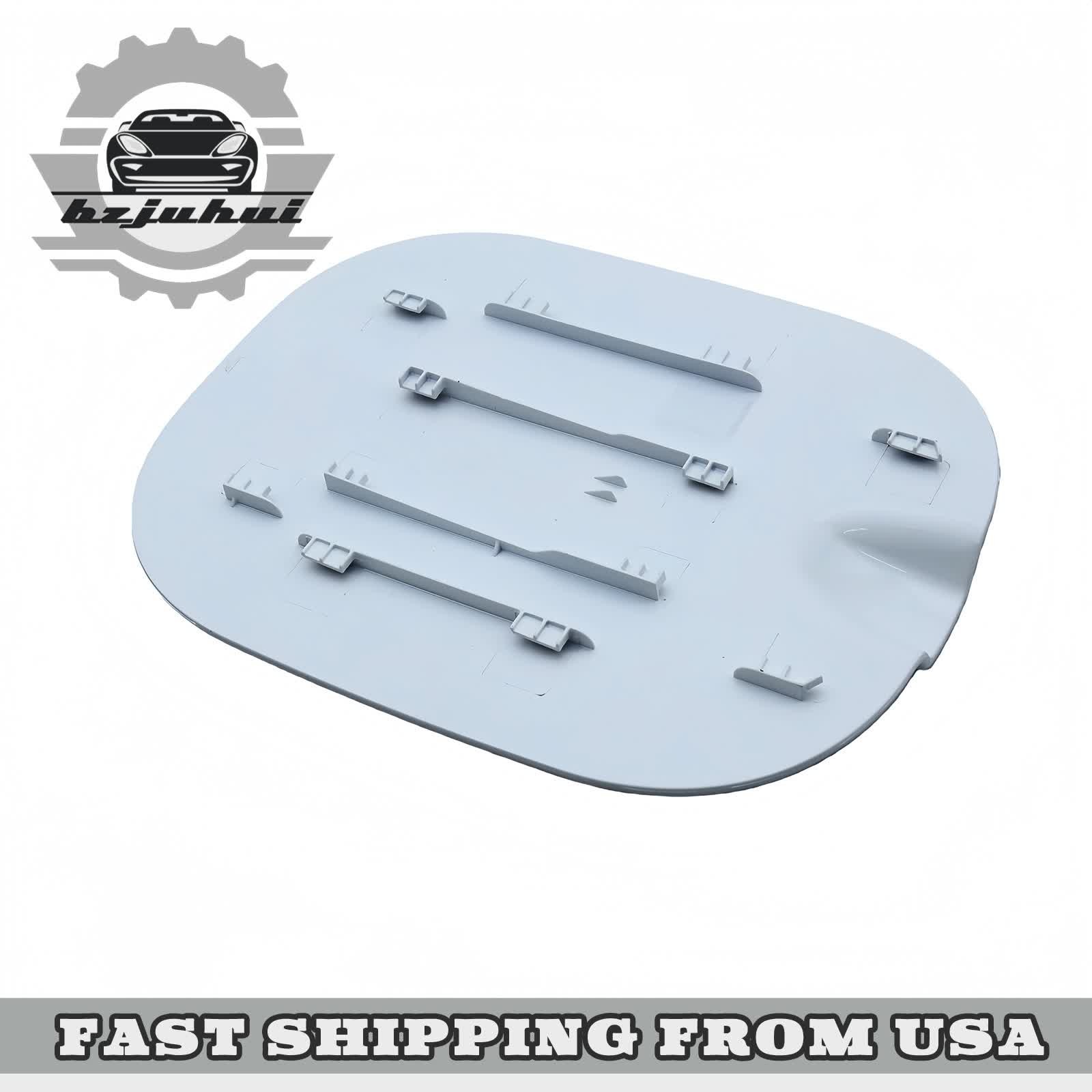 1*White Fuel Filler Door Cap FIT 19-25 Chevrolet Silverado 1500  6.6 FT Bed Only thumbnail 6