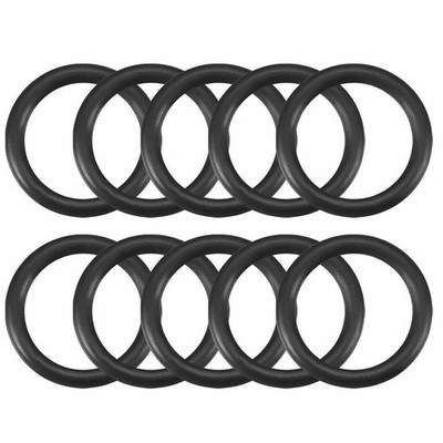 10 Pcs Black Rubber Oil Seal O Ring Sealing Washer 10mm x 1.8mm  KD *tn