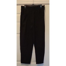 a new day Women's Classic Black Pants Size L Elastic Waist