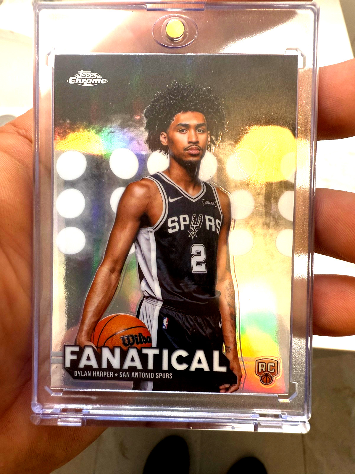 2025-26 Topps Chrome - Fanatical Dylan Harper #FAN-22 (RC)