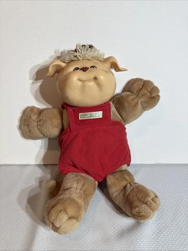 Vintage 1983 Cabbage Patch Kids Koosas Puppy Dog Pepper 15-inch Vinyl Plush