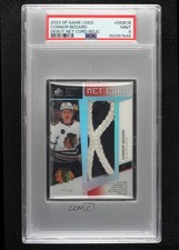 2023-24 SP Game Used Debut Net Cord Relics 12/35 Connor Bedard PSA 9 MINT 0ze7