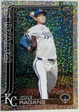 COLE RAGANS , 2025 Topps Series 1 CELEBRATION CONFETTI SP, KC ROYALS