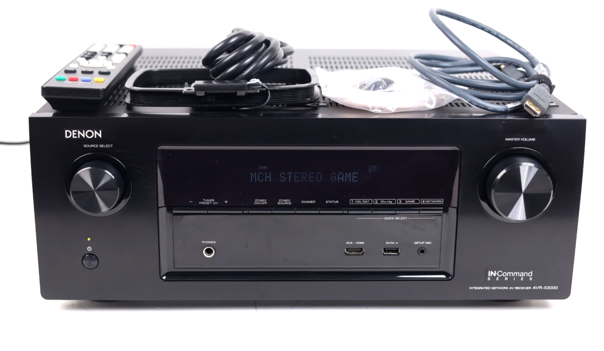 Denon AVR-X3000 Network AV Receiver u767 | eBay