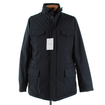 Cardinal of Canada NWD Wool Hooded Jacket Size 42R (Large) US In Navy Blue