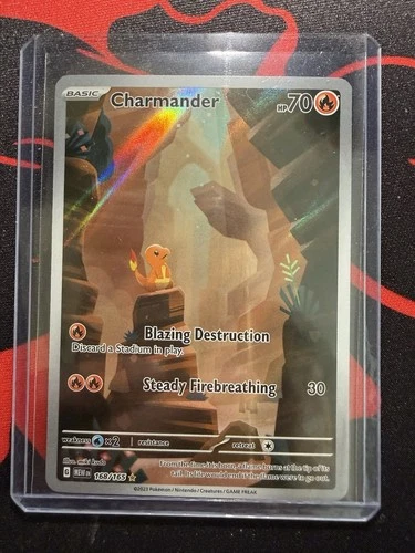 Pokémon TCG Charmander Scarlet & Violet 151 168/165 Near Mint