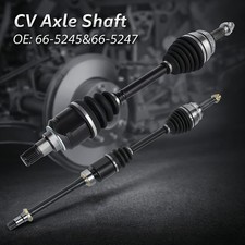 Front CV Axle Shaft Pair 2 for Toyota Highlander Solara 2002-2009 Camry 2.4L