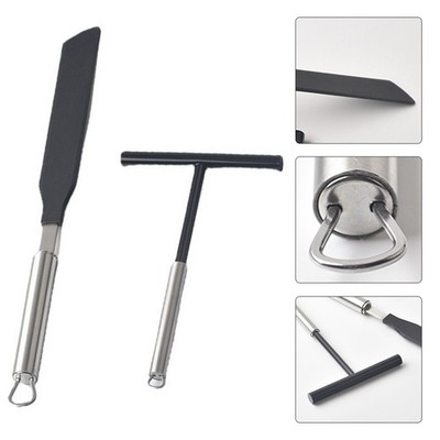 2x Crêpes Verteiler Kochwerkzeug Set Küchen Gadgets Eierkuchen Spachtel