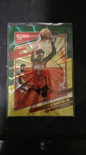 2021-22 Panini Donruss #97 Kenyon Martin Jr. Green Yellow Holo Laser