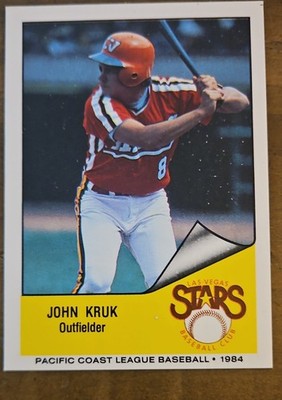 1984 Cramer Pacific Coast League - John Kruk #250 (RC)