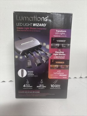Luminations LED Light Wizard Connect 8000 Lights 10 Motion Effect Timer w/Remote