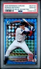 2025 BOWMAN CHROME PROSPECTS BLUE GEOMETRIC #BCP167 ROMAN ANTHONY 99/150 PSA 10