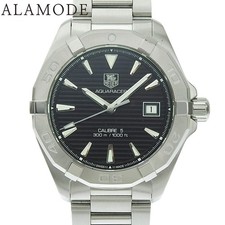 TAG Heuer Aquaracer WAY2110.BA0928 SS Black Automatic Men s 41100087843 Used A L