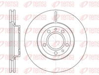 Remsa 2X Bremsscheibe Vorne Ø283Mm BelüFtet FüR Peugeot 407 Sw Chevrolet 6E