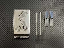 1PC Chrome Badge for Shelby Auto Front Hood Grille Emblem Stickers Car Styling