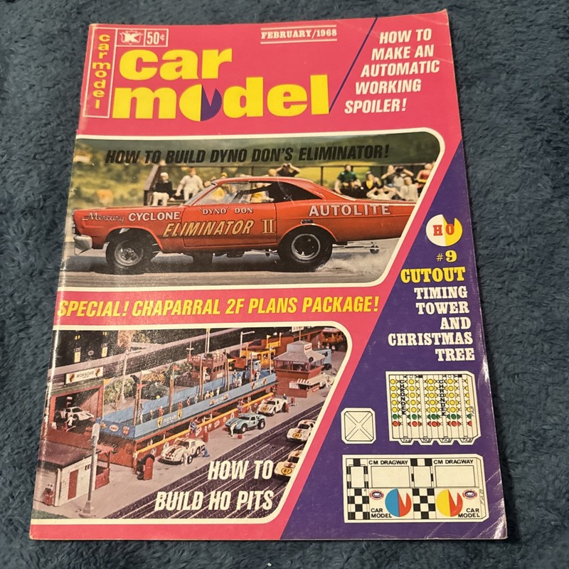 Car Model Magazine February  1968