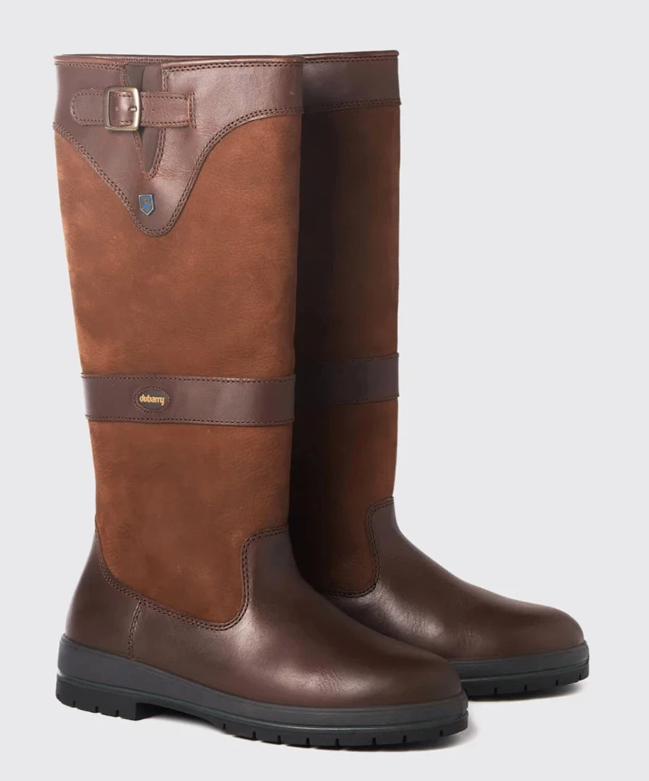 DUBARRY of Ireland Gorgeous Tipperary Leather Country Boots in Walnut RRP £349
