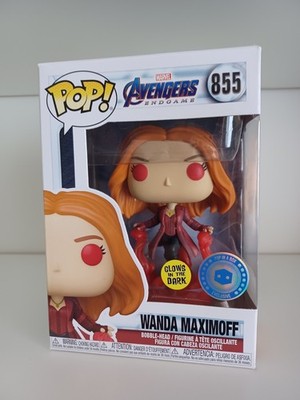 Marvel Wanda Maximoff From The Avengers Endgame 855 Glow In The Dark Vinyl...