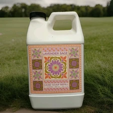 LAVENDER SAGE HAND SOAP REFILL HOME & BODY COMPANY  BY SUNSHINE 64FLOZ