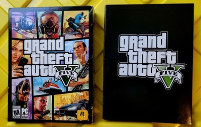 Grand Theft Auto 5, GTA V: PC DVD-ROM - RockStar Games