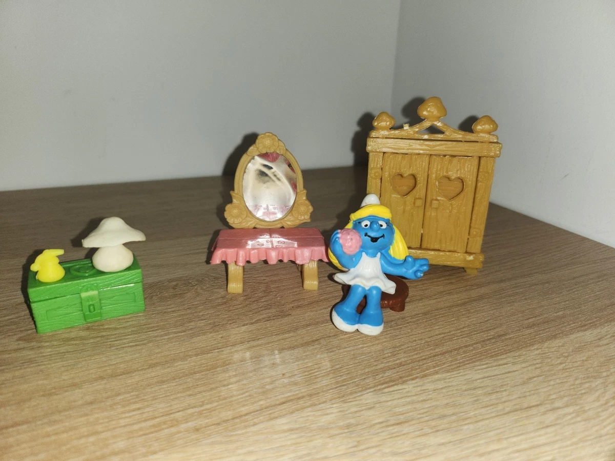 Lot De 9 Figurines Schtroumpfs SCHLEICH - Collection Vintage (Peyo, B-17) - Occasion