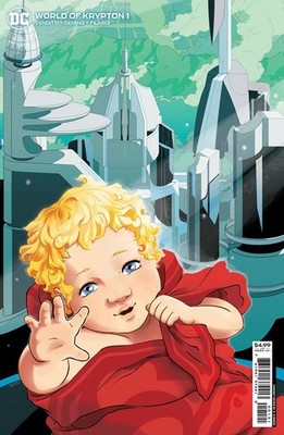 WORLD OF KRYPTON #1 VARIANT CVR B A DAMICO CARD STOCK VARIANT DC COMICS