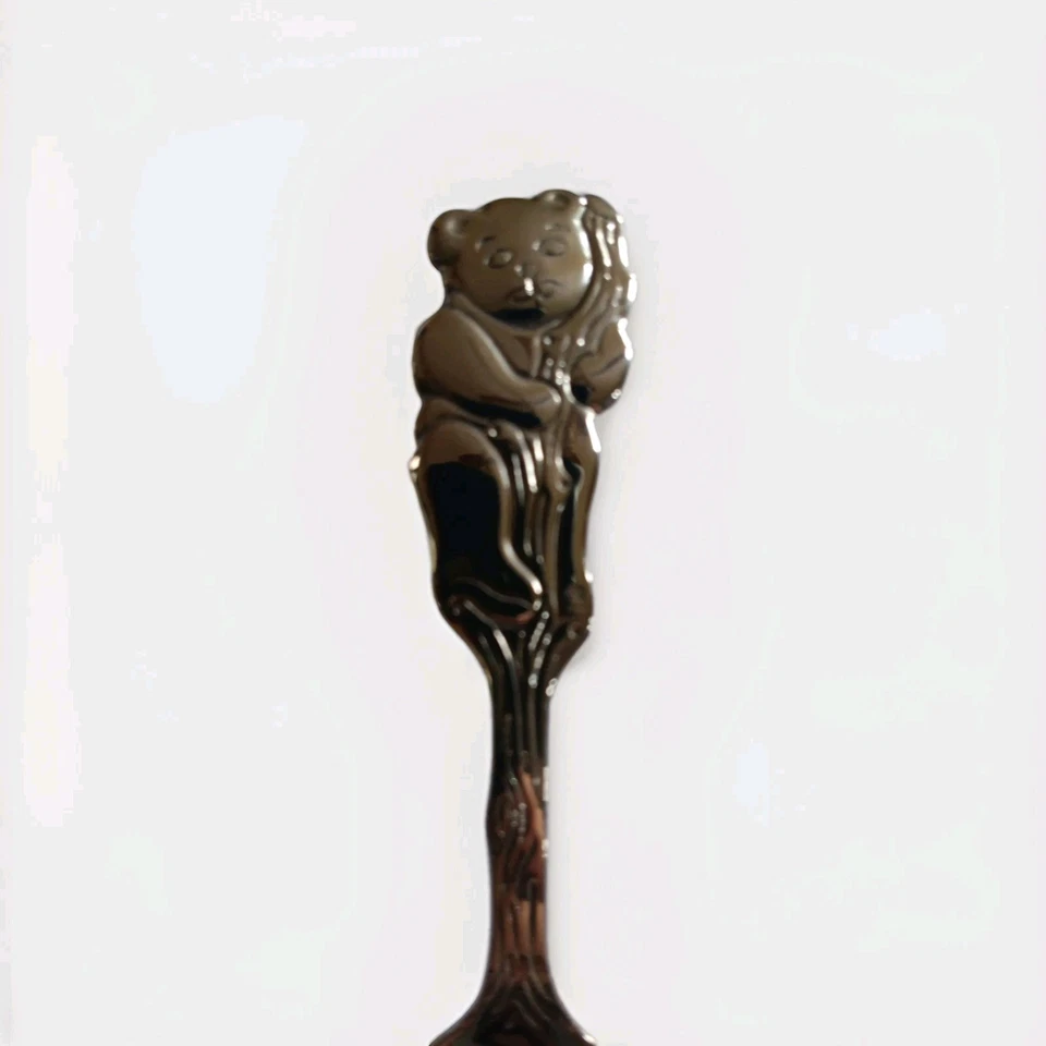 Oneida Cubby Bear Baby Infant Feeding Spoon 5.5" Stainless Steel  - Image 3 of 3