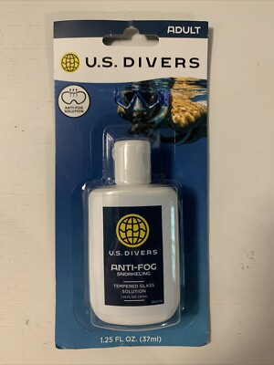 U.S. Divers Anti-Fog Snorkeling Tempered Glass Solution