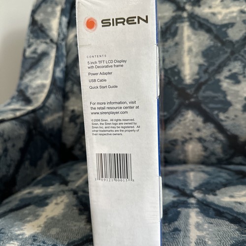 Siren Foto Frame - Digital Photo Frame - 5 Inch LCD Display - New in Package - Picture 4 of 4