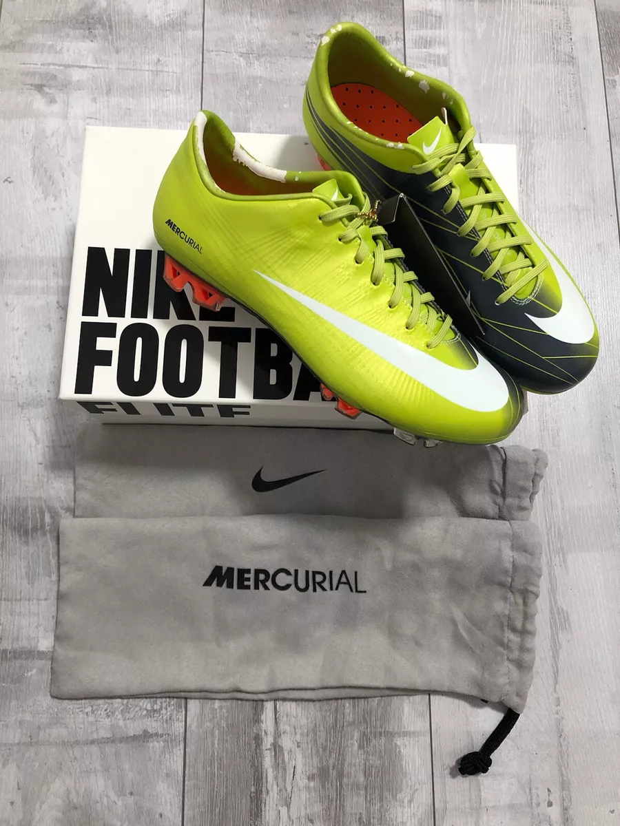 Púrpura en el medio de la nada dosis Nike Mercurial Superfly 2 Carbon Green Football Boots Cleats US9 UK8  EUR42.5 | eBay