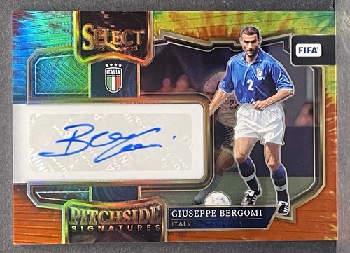 2022 Select FIFA Giuseppe Bergomi Pitchside Tie-dye AUTO 1/4 Italia