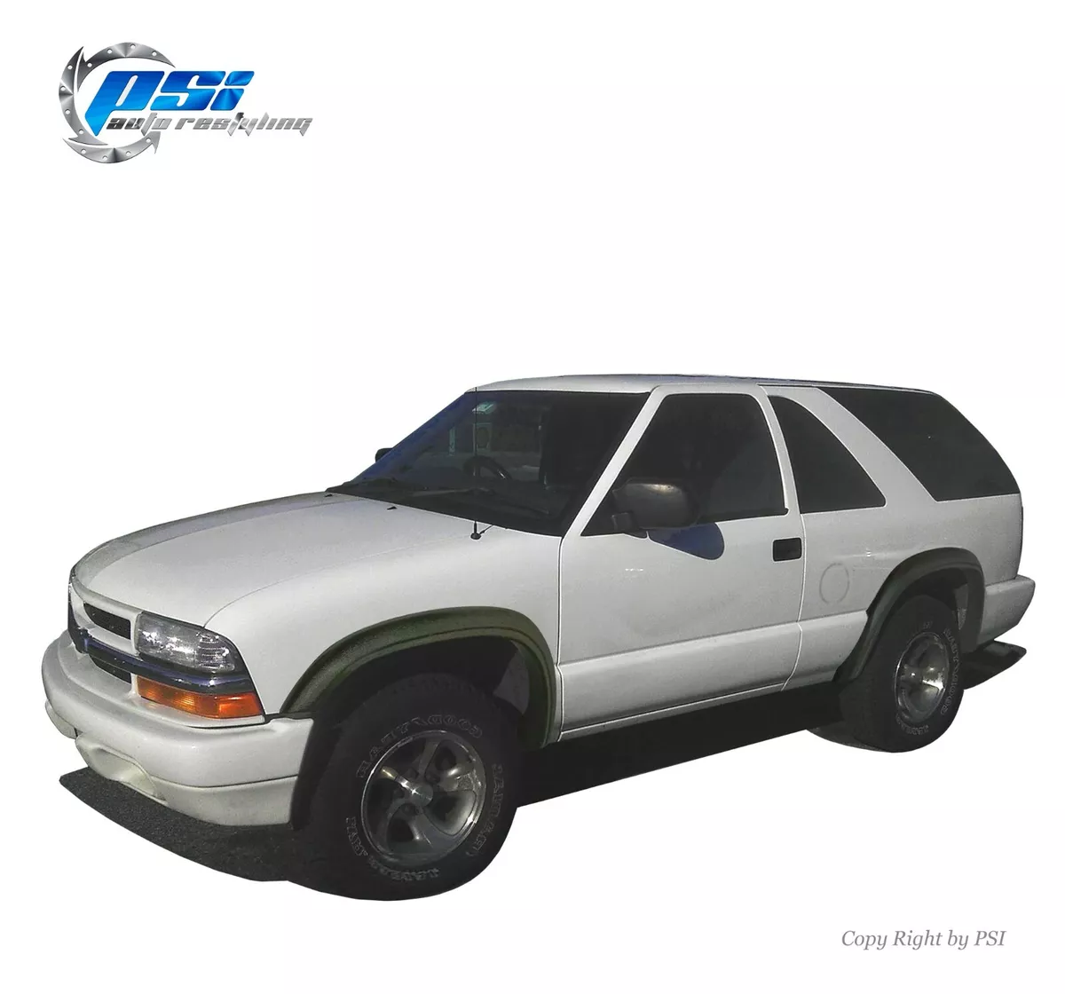 OE Style Textured Fender Flares Fits Chevrolet Blazer 95 05 S10