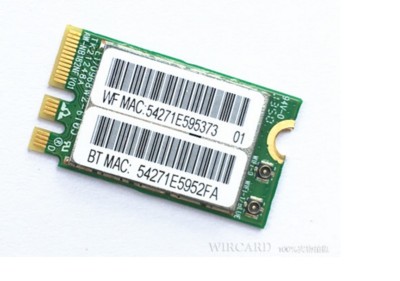 Qualcomm Atheros QCNFA335 wireless wif BT4.0 NGFF m.2 AzureWave AW-NB182NF
