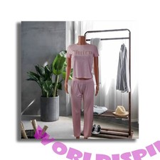 Juicy Couture Pink Logo PJs Pajamas Set Medium WP7007